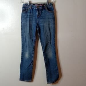 Place girl skinny size 14 blue jeans